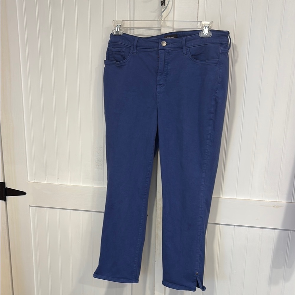 NYDJ Sheri slim, liftxtuck tech vibrant, Blue Jeans size 14